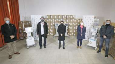 La Provincia entregó más de 100 respiradores a diferentes hospitales bonaerenses