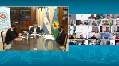 Watson con Kicillof en entrega de obras