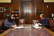 Garro y Baradel firman convenio por Coronavirus: utilizarán sede de SUTEBA para recibir pacientes leves