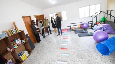 Cardozo recorrió los trabajos integrales en el CIC de Las Toninas