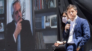Kicillof participó del anuncio de inversiones a frigoríficos