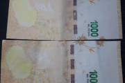 Después de las monedas, ahora venden por $20.000 uno de 1.000 pesos con una falla