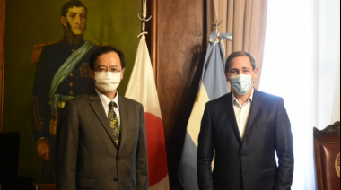 Garro se reunió con el Embajador de Japón