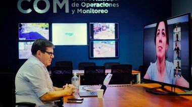 María Eugenia Vidal mantuvo reunión virtual con el intendente de Mar del Plata