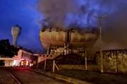 Se incendió una sala teatral del Casino de Necochea
