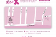 Este sábado realizarán la 4ª edición de la correcaminata por la concientización del Cáncer de Mama