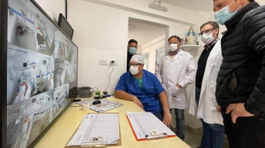 Cardozo supervisó obras en el Hospital de Mar de Ajó y agradeció al personal de salud