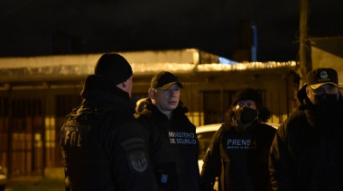 Sergio Berni encabezó un operativo antinarco en Rosario