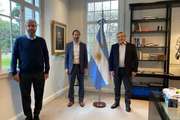 Vacuna: el Presidente recibió al gerente general de Pfizer y al director científico de la Fundación INFANT