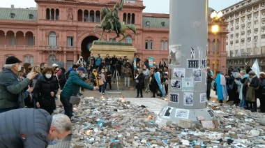 Se continúa con la Marcha de las Piedras: “Representan a nuestros muertos”