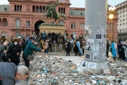 Se continúa con la Marcha de las Piedras: “Representan a nuestros muertos”