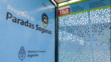 Alberto Fernández encabezó el lanzamiento del Programa "Paradas Seguras"