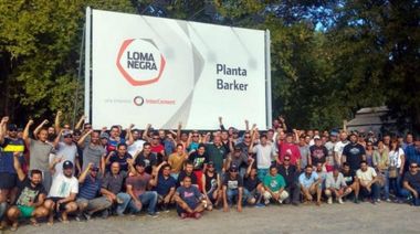 Loma Negra cerró su planta en Benito Juárez