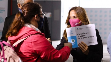 Victoria Tolosa Paz inauguró junto a Katopodis la calle Juana Azurduy
