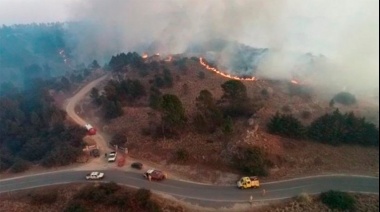 No cesan los incendios en la sierras de Córdoba y fue evacuado el Observatorio