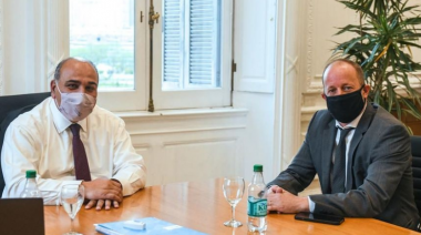 Martín Insaurralde y Juan Manzur tuvieron su primera reunión para “ordenar el trabajo en conjunto”