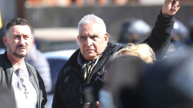 “Pata” Medina fue citado por la Justicia luego de encabezar el acto gremial en La Plata