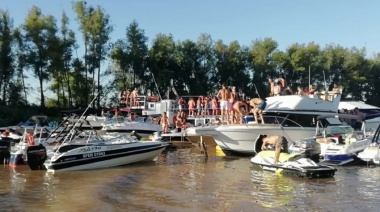 Desbaratan fiesta clandestina en un yate