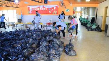 Junín: entregan alimentos en 92 escuelas
