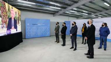 Kicillof y Alberto Fernández presentaron obras para el sistema penitenciario