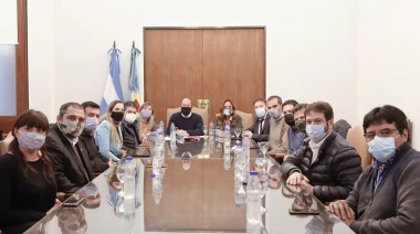 Martín Insaurralde estuvo en la ciudad