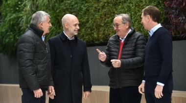 Larreta y Santilli logran apoyo de intendente radical