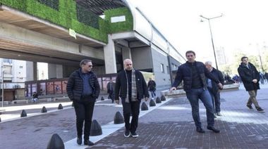 Acompañados por Pichetto, Larreta y Santilli recorrieron la ciudad