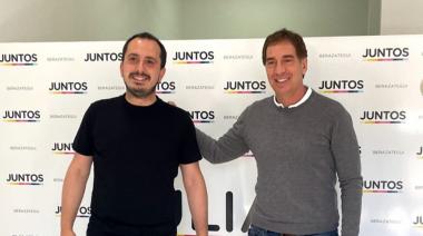 Diego Santilli acompañó al candidato a concejal Julian Amendolaggine en la ciudad de Berazategui