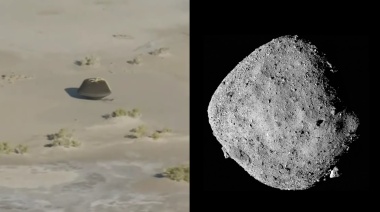 La NASA logró traer a la Tierra una muestra del asteroide Bennu
