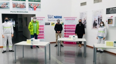 Nestlé hizo una donación para el Hospital Municipal