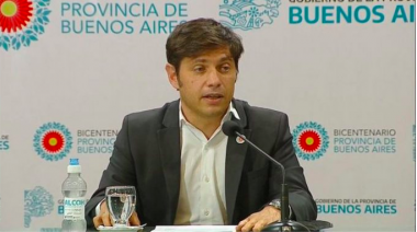 Kicillof sobre la pandemia: "Hay que trabajar colectivamente"
