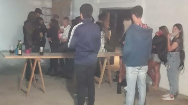 El Municipio y la Policía clausuraron fiesta clandestina de 400 personas