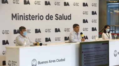 Quirós brindó detalles de la primera etapa del plan de vacunación