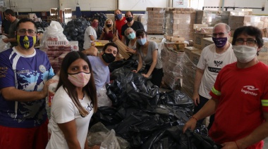 El municipio destaca el compromiso para armar y distribuir las bolsas de alimento del SAE