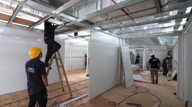 Continúan los avances en el Hospital Modular