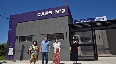 El Intendente inauguró el nuevo y moderno edificio del centro de salud de Otamendi