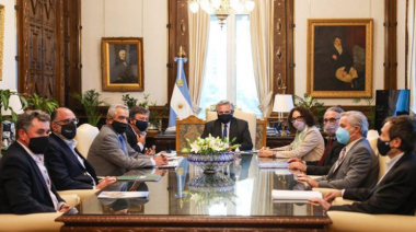 Alberto Fernández se reunió con la Mesa de Enlace en Casa Rosada