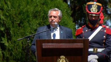 Alberto Fernández apuntó contra la oposición en su vuelta al país