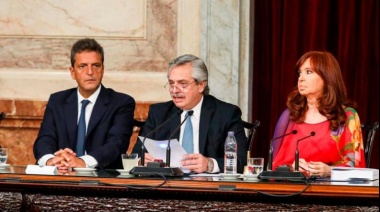 Alberto Fernández inaugura hoy el 139° período de sesiones ordinarias