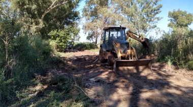 El Municipio realiza operativo de mantenimiento en Los Pioneros