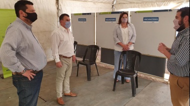 COVID-19: El Municipio acondicionó un puesto de vacunación en el Hospital Pintos
