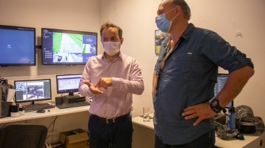 Abella recibió la visita del ministerio de Seguridad bonaerense, Sergio Berni