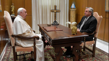 Alberto Fernández se reunió con el papa Francisco