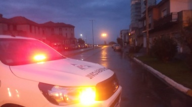 La tormenta “Santa Rosa” derribó postes de luz en ciudades del distrito bonaerense