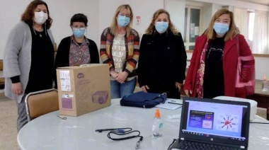 Donación municipal para los estudiantes del área de salud