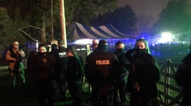 Los Talas: desarticulan fiesta clandestina multitudinaria