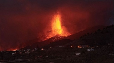 El Volcán de La Palma aumentó su actividad