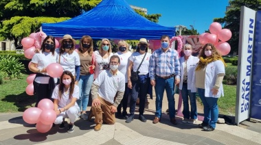 Se llevó adelante jornada de concientización sobre el cáncer de mama