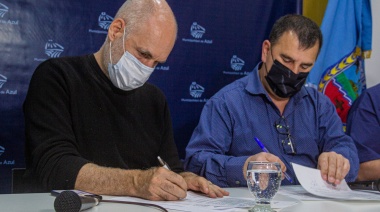 Horacio Rodríguez Larreta visitó el municipio