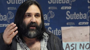 Salario docente: Baradel elevó un reclamo por un aumento salarial "por encima de la inflación"